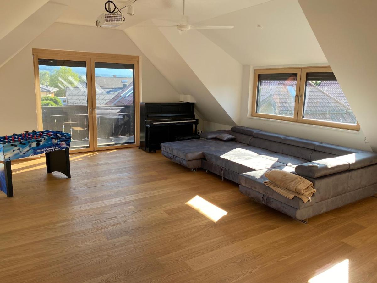 Salzburg-Loft Im Stadtteil Leopoldskron-Moos 120Qm Mit Balkon & Untersbergblick Экстерьер фото